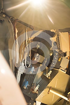 The descent space capsule.