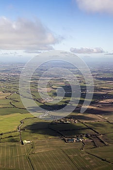 Descent to Dublin, Ireland, 2015