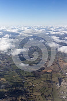 Descent to Dublin, Ireland, 2015