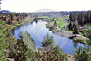 Deschutes River in the Old Mill District