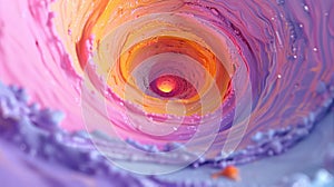 Vibrant Abstract Circular Textured Background in Various Colors