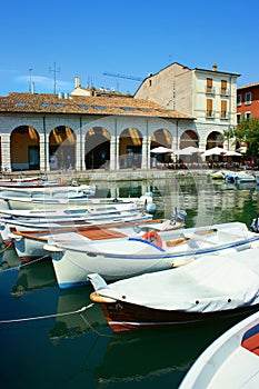 Desenzano harbor photo