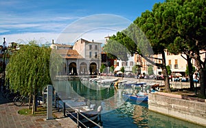 Desenzano Harbour, Lake Garda photo