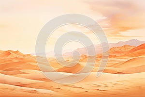 Desert adventure sahara sky landscape dune background orange sand dry travel sunset nature