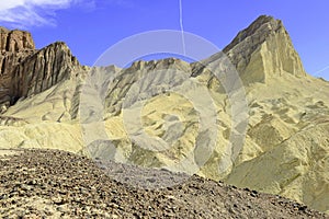 Desert Badlands Landscape, Death Valley, National Park