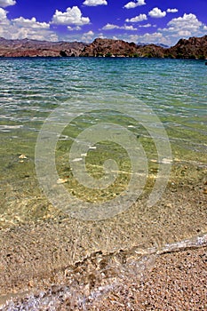 Desert Beach Landscape Nevada