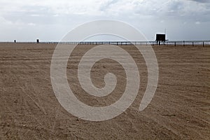 Desert beach at Villa Gesell