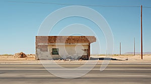 Desert Brick Architecture: A Fusion Of Urban Decay And Mexican-american Culture photo