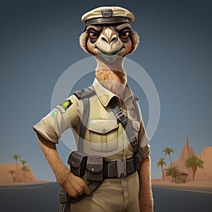 Desert Camel Man: Hd Mod With Life-like Avian Illustrations