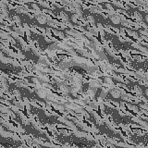 Desert camouflage of pixels modern military camo