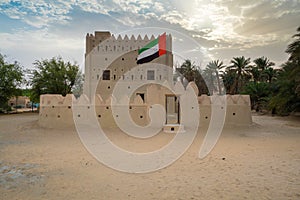 Desert Castle in the Liwa Oasis in the Emirate of Abu Dhabi, United Arab Emirates