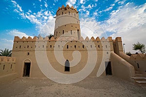 Desert Castle in the Liwa Oasis in the Emirate of Abu Dhabi, United Arab Emirates