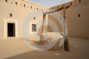 Desert Castle in the Liwa Oasis in the Emirate of Abu Dhabi, United Arab Emirates