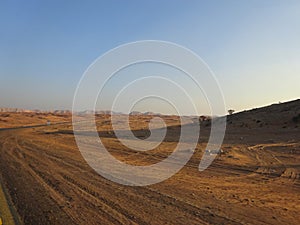 Desert destinations - Dubai sand dunes - exploring United Arab Emirates photo