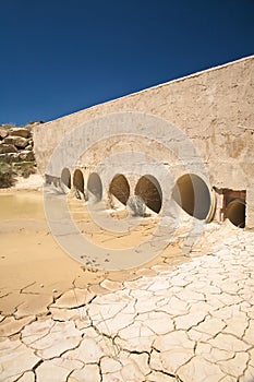 Desert drainpipes