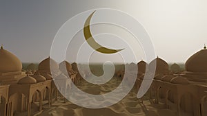Desert Dune In The Ramadan