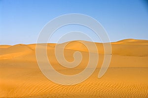 Desert Dune, Wahiba Sands, Oman photo