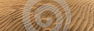 Desert dunes sand texture background in Maspalomas Gran Canaria