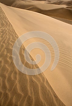 Desert dunes sand texture in Maspalomas