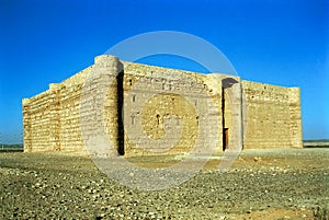 Desert fort, Qasr al-Kharanah, Jordan