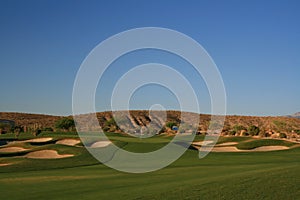 Desert golf
