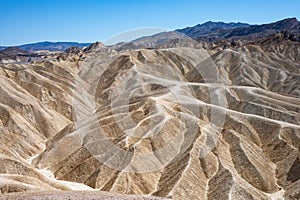 desert and hot Death Valley