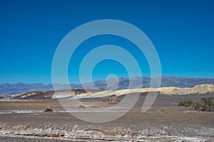 desert and hot Death Valley