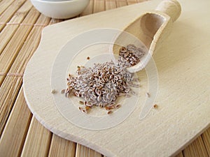 Desert Indianwheat seeds, Plantaginis ovatae semen photo