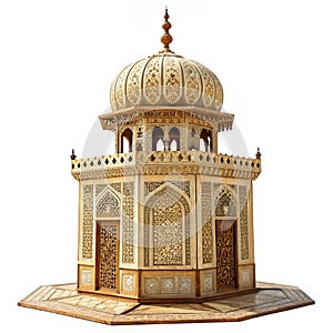 Desert Islamic Element isolated on white background