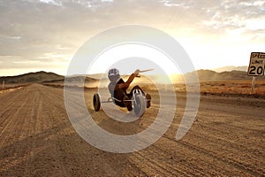 Desert Kite buggying