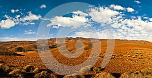 Desert land panorama