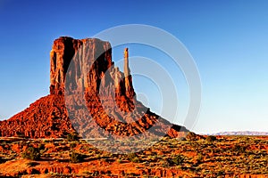 Desert Landscape in Arizona, Monument Valley