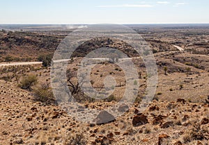 Desert landscape. Flinders Ranges. South Australia