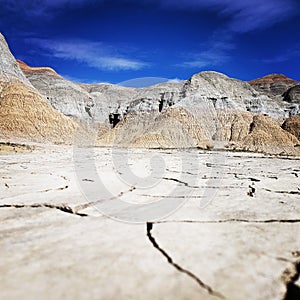 Desert Landscape near Vernal, Utah photo