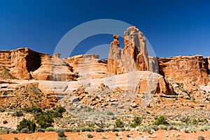 Desert Landscape Scene