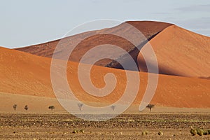 Desert landscape, Sossusvlei, Namibia