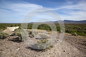 Desert landscape in Southeast Arizona