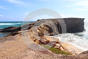 Desert Landscapes of Savane des PÃÂ©trifications Martinique French West Indies photo