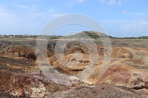 Desert Landscapes of Savane des PÃ©trifications Martinique French West Indies