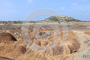 Desert Landscapes of Savane des PÃ©trifications Martinique French West Indies