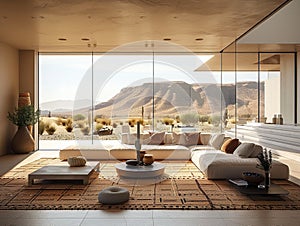Desert modernism meets comfort in this stunning home