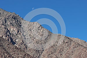 Desert Moon Rocks - San Ysidro Mtn - 111522