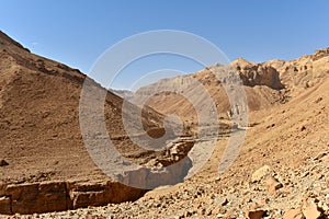 Desert mountain landscape photo