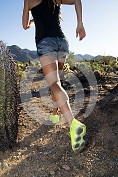 Desert Mountain Trail Female Runner