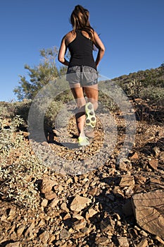 Desert Mountain Trail Female Runner
