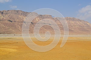 Desert mountains near the Dead Sea