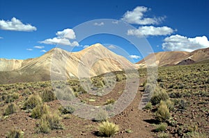Desert Mountains in Rural Bolivia
