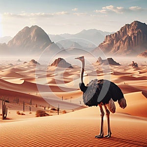 Desert Nomad - Ostrich Explorer