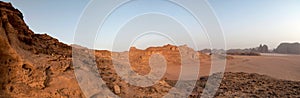 Desert panorama - Wadi Rum, Jordan
