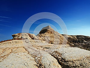 Desert plateau slopes Shalkar Nura